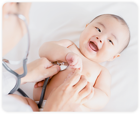 こどもの発育のチェック乳幼児健診