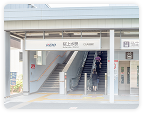 アクセス良好桜上水から徒歩圏内